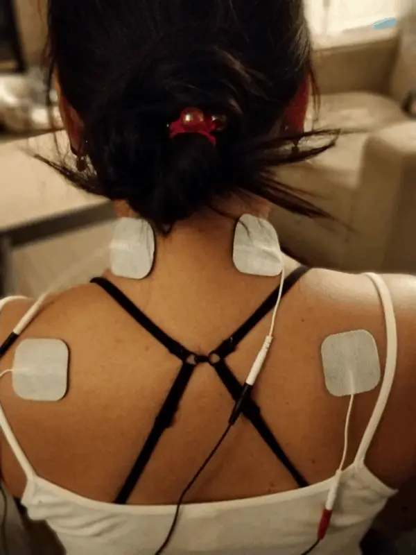 TENS unit for neck pain