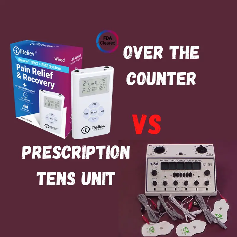 Over the Counter vs a Prescription TENS Unit